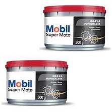 Graxa Mobil Super Moto Grease | Shopee Brasil