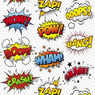 Papel de Parede Wow Zap Pow Crash Smash