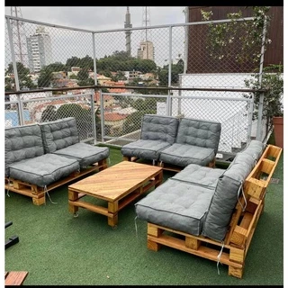 Almofada Futon Semi Impermeável De 2,10 X 60 Sob - Medida .