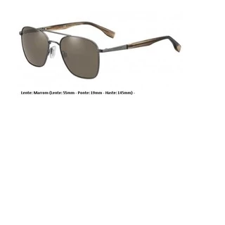Óculos De Sol Masculino Hugo Boss Orange Metal Bo 0330/s-r80