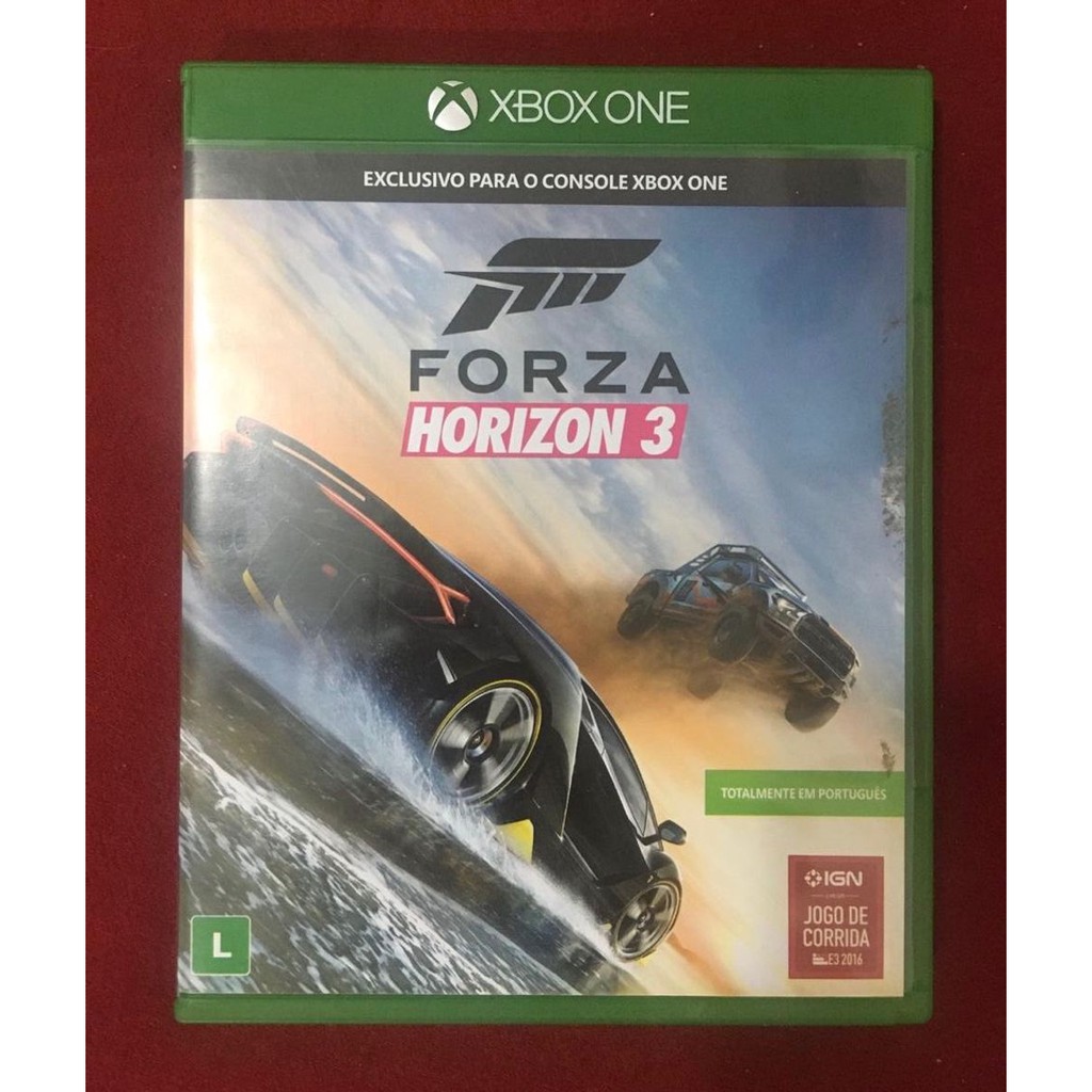 Forza Horizon 3 Xbox One Usado Mídia Física