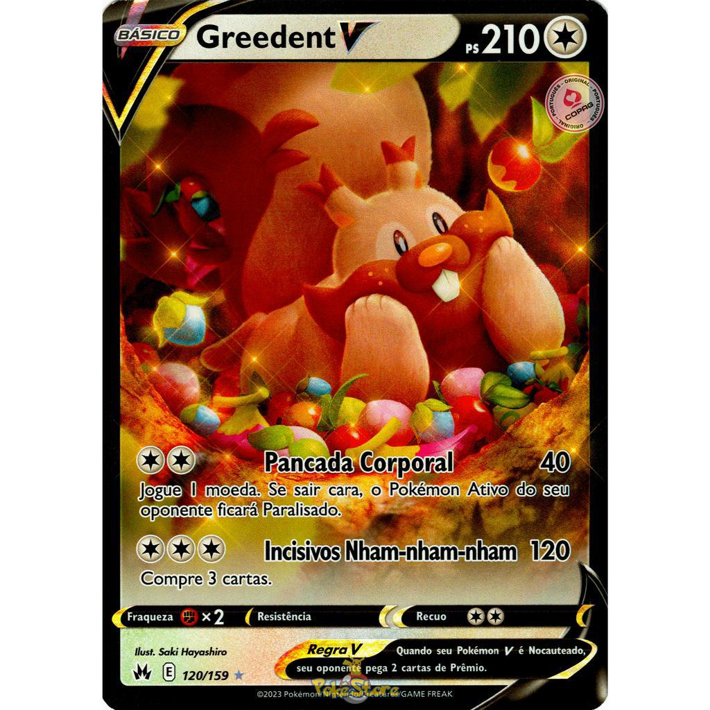greedent pokemon card value Greedent V 085/100