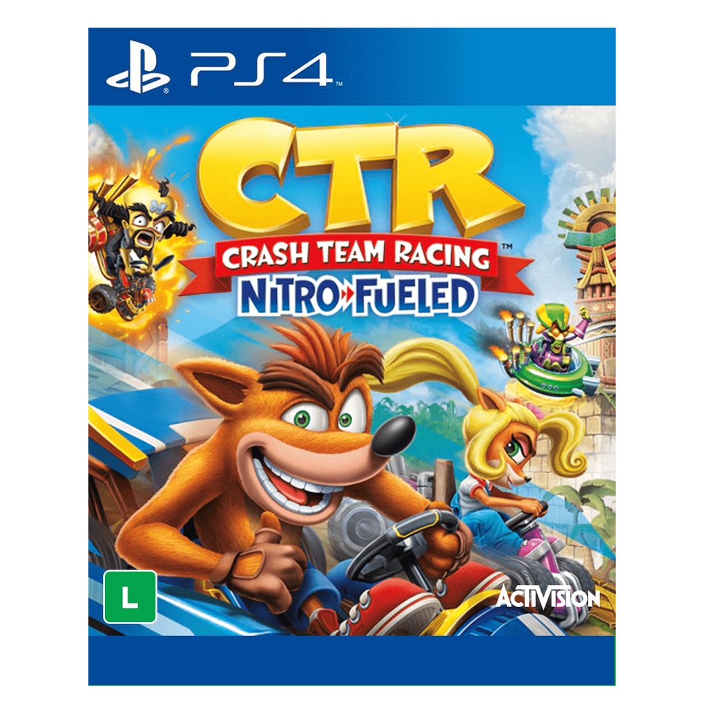 Crash Team Racing Nitro-Fueled - PS4 | Shopee Brasil
