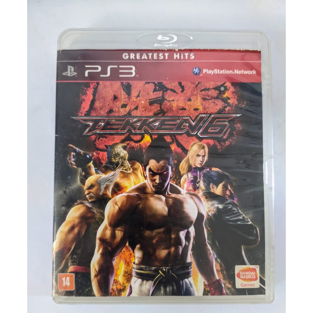 Jogo De Luta Tekken 6 Xbox 360 Original Mídia Física