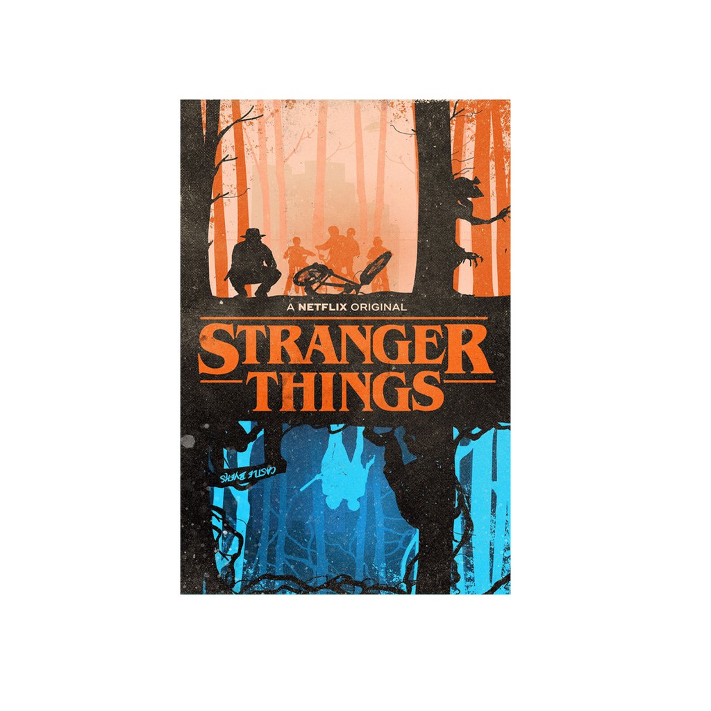 Quadro Decorativo Série Stranger Things Netflix, 40x60cm