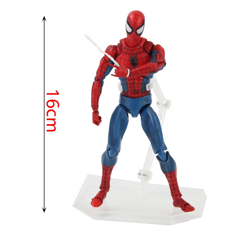 16cm Avengers Marvel Mafex 075 Homem Aranha 6 