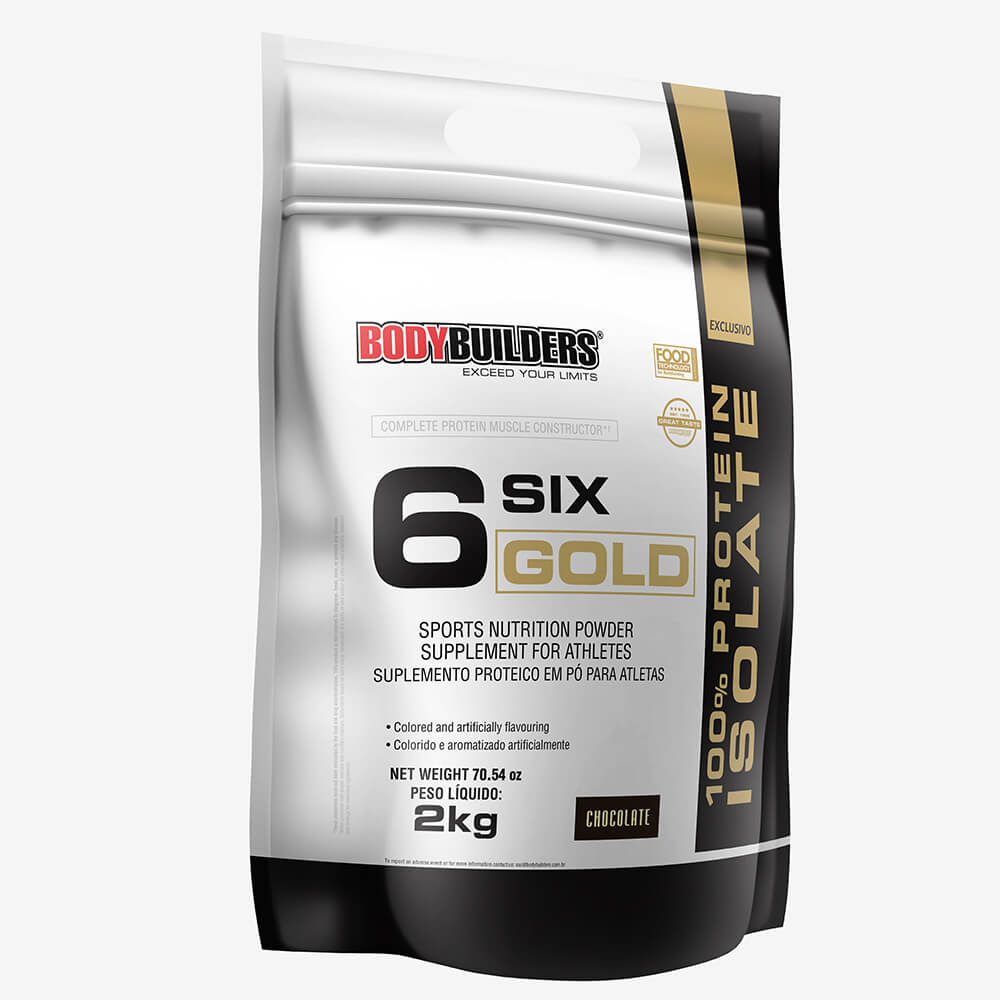 Whey Protein Isolado Six Gold 2 Kg (Refil) – Bodybuilders