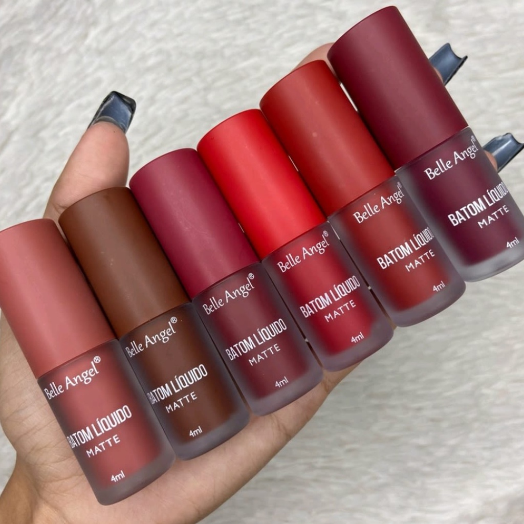 Batom Líquido Matte - Belle Angel | Shopee Brasil