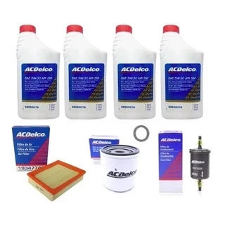 Kit De Troca De Óleo e Filtros Chevrolet Celta Acdelco 5w30