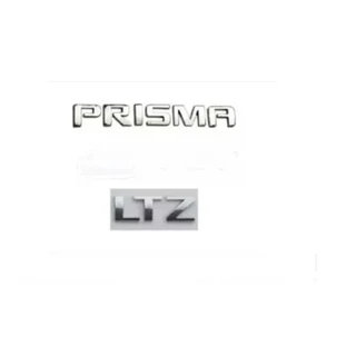 Kit Emblema Letreiro Cromado Mala Gm Prisma Ltz