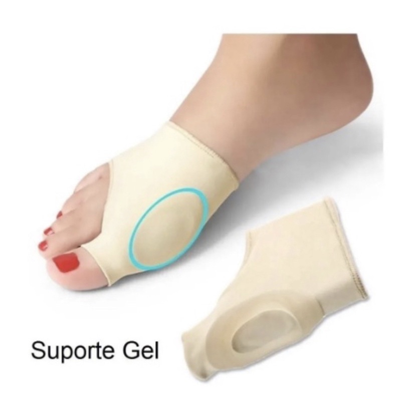 Protetor de joanete com gel na lateral par