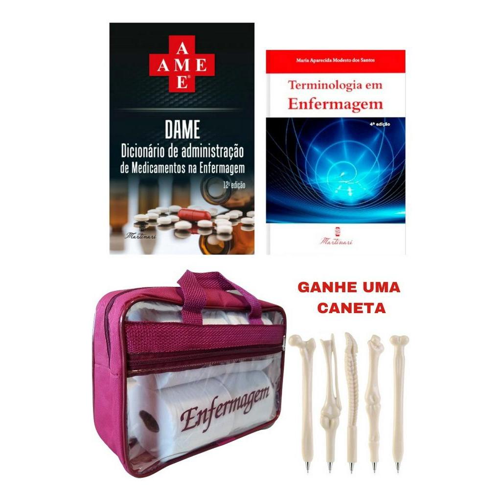 DAME - Ame Dicionário Medicamentos Enfermagem + Terminologia + Bolsa ...