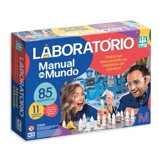 Laboratório Manual do Mundo 85 Experiências 1640 - Nig
