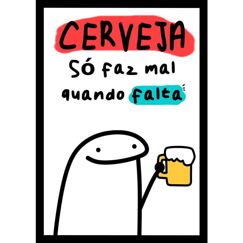 Quadro MDF flork meme Divertidos | Shopee Brasil