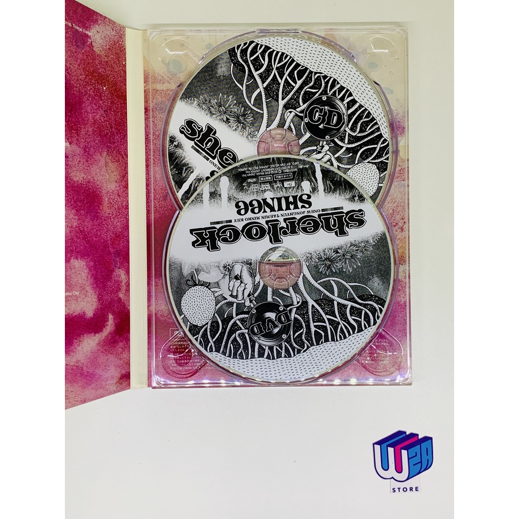 shinee sherlock cd + dvd holográfico edition usado kpop | Shopee