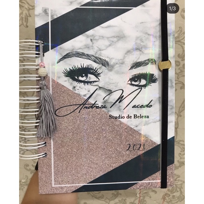 Agenda Personalizada Agendamento Clientes | Shopee Brasil