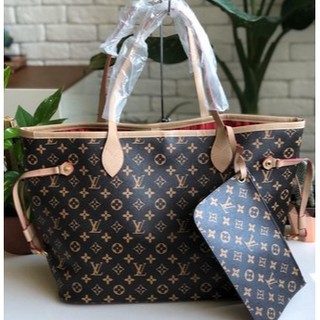 Bolsa Louis Vuitton Original Neverfull MM EPI Preta Feminina