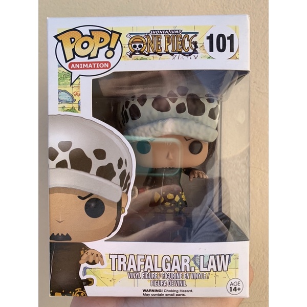 Funko Pop One Piece Trafalgar Law 101 Vaulted Raro Shopee Brasil