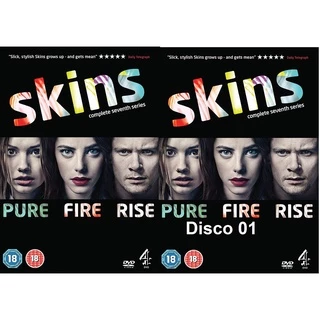 Dvd Skins UK - As 7 Temporadas Completas - Legendado - 14 Discos
