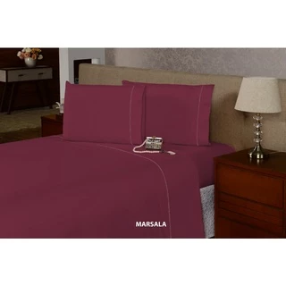 Lençol Super King c/ Elástico na Volta Toda Percal Flex 400 Fios Toque Macio
