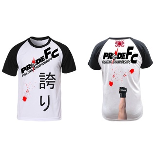 camiseta mma pride championship camisa lutador bjj roupa jiu jitsu