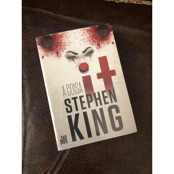 Livro De Stephen King It A Coisa Lacrado Shopee Brasil