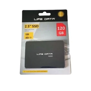 SSD Life Data 120gb SATA III 2.5" 520MB/s leitura 450 MB/s escrita