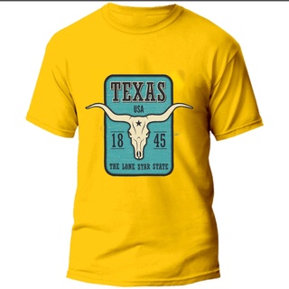 Camiseta Country Texas Masculina camiseta basica rodeio 100%algodão