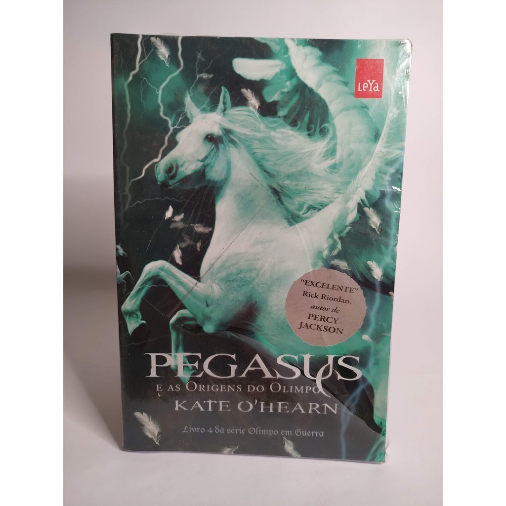 Pegasus e as Origens do Olimpo - Kate Ohearn  Livro Leya Mitologia   Mesmo autor de Percy Jackson | Shopee Brasil
