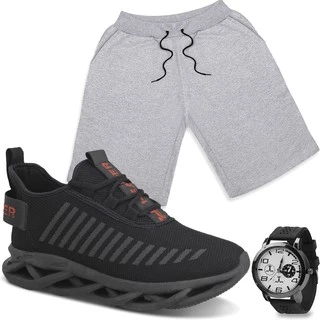 Kit Tênis Masculino Header Infinite Mais Vendido + Bermuda + Relógio