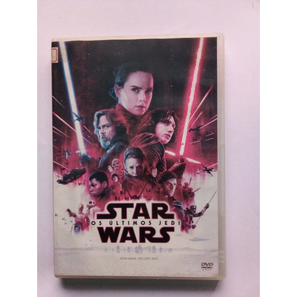 DVD ORIGINAL STAR WARS OS ÚLTIMOS JEDI