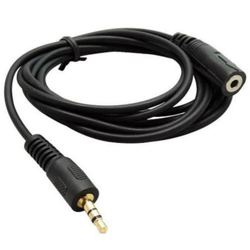 Cabo Extensor Extensao Fone P2 Macho X Femea 15m Ou 3m Conector Banhado Shopee Brasil 