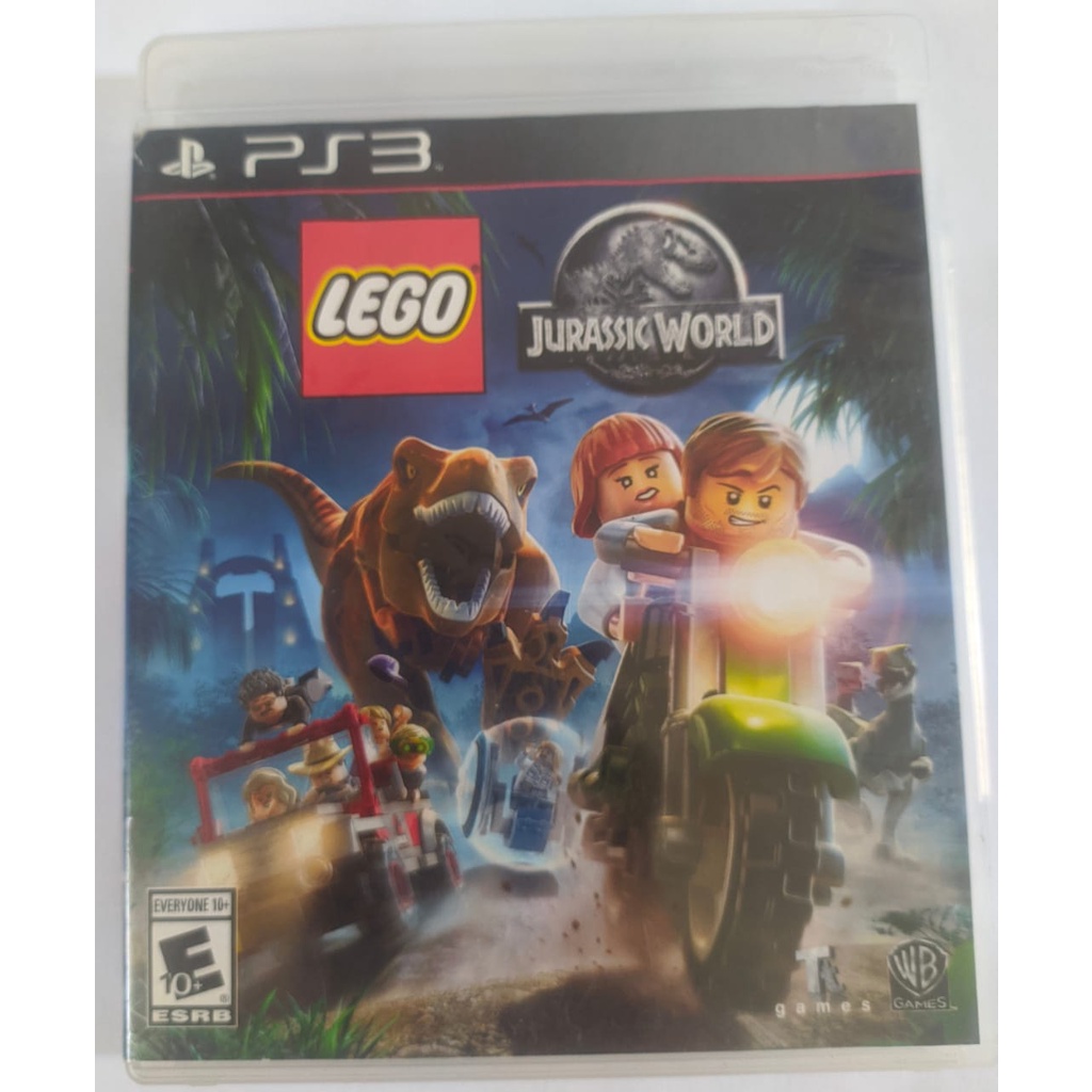 LEGO Jurassic World Original Mídia Física Ps3 - Envio Imediato