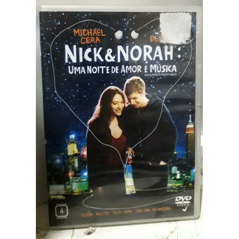 DVD Nick & Norah: Uma Noite De Amor E Música | Shopee Brasil