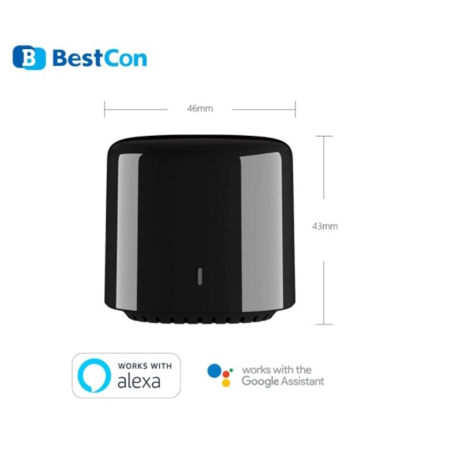 Broadlink Rm4c Mini Bestcon Automação Alexa E Google Home