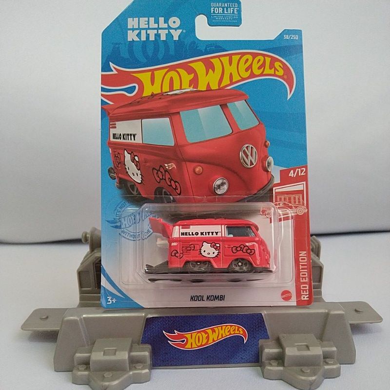 HOT WHEELS SANRIO HELLO KITTY Character Car Kool Kombi Target Red