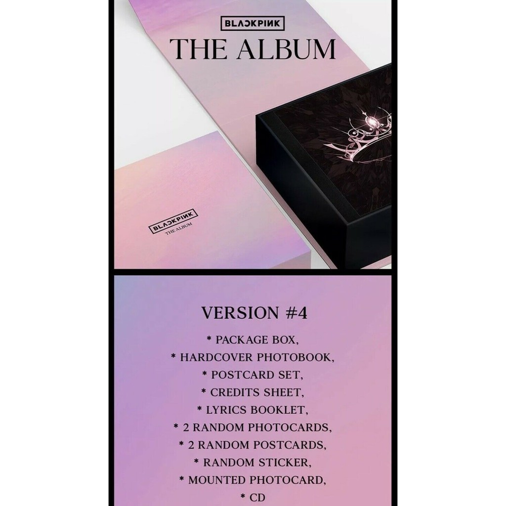 BLACKPINK - THE ALBUM (THE 1ST ALBUM) | Shopee Brasil