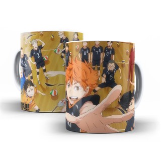 Caneca Haikyuu Nome Personalizado Promoção Volei Anime