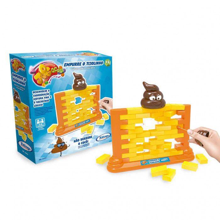 Jogo Infantil Empurre O Tijolinho - Xalingo