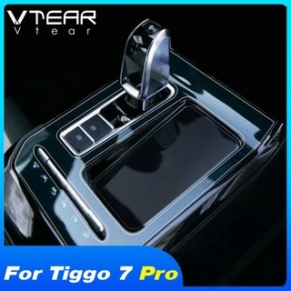 Vtear Inner Centro Console Adesivos Decoração Do Carro Painel Interior Pad TPU Film Peças Acessórios Para Chery Tiggo 7 Pro 2020-2022
