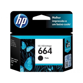 Cartucho 664 preto, impressora 2676