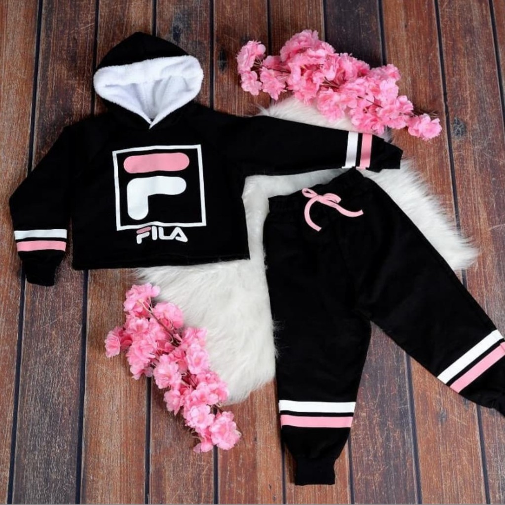 Conjunto fila cheap infantil feminino