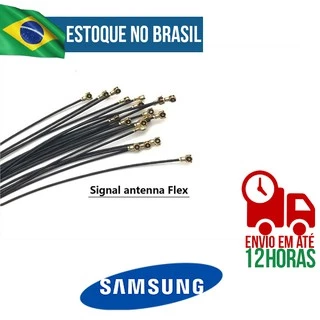 Cabo Fio Coaxial wifi Antena Sinal Galaxy A10s a107