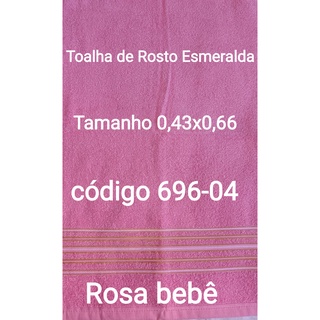 Kit 5 Toalhas de Rosto Enxuta 100% Algodão 44x60cm Caricinha - Camicado