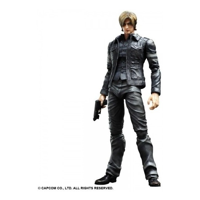 Resident Evil 6 Leon Kennedy Play Arts Kai Original Boneco