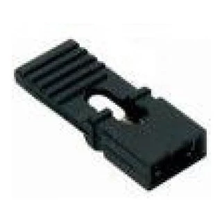 100 Peças - Jumper Com Aba Preto Promoção 2,54mm