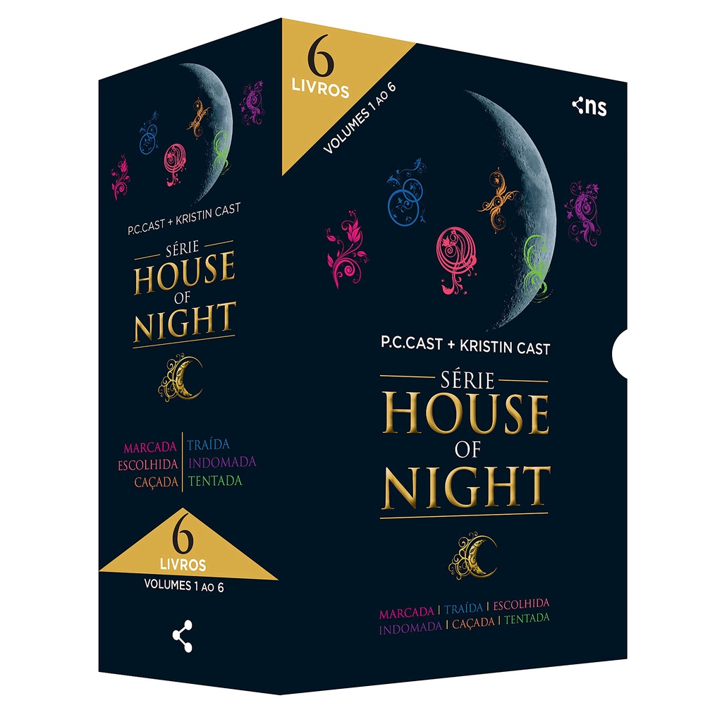 Box House of Night Slim Coleção completa Shopee Brasil