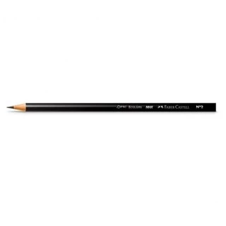 Lapis De Escrever Grafite Preto Max Faber Castell