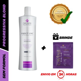 Escova Progressiva Perfect Unicplastia Blond 1 LITRO+ SACHE BRINDE