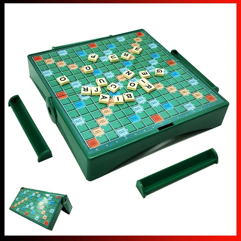 Scrabble Original Jogo de Tabuleiro Família Crianças Adultos Brinquedos  Educativos Jogo de Quebra-Cabeça (Idade Mínima: 4-12 anos)